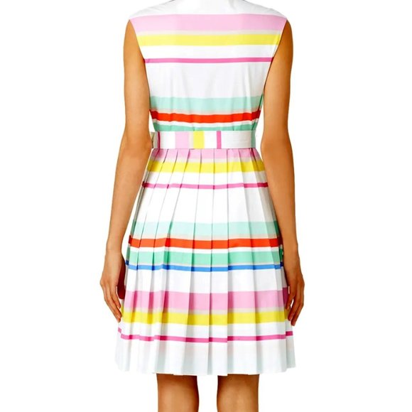 Kate Spade Dress Flavor of the Month Multicolor Stripe Size 2 - Picture 1 of 12